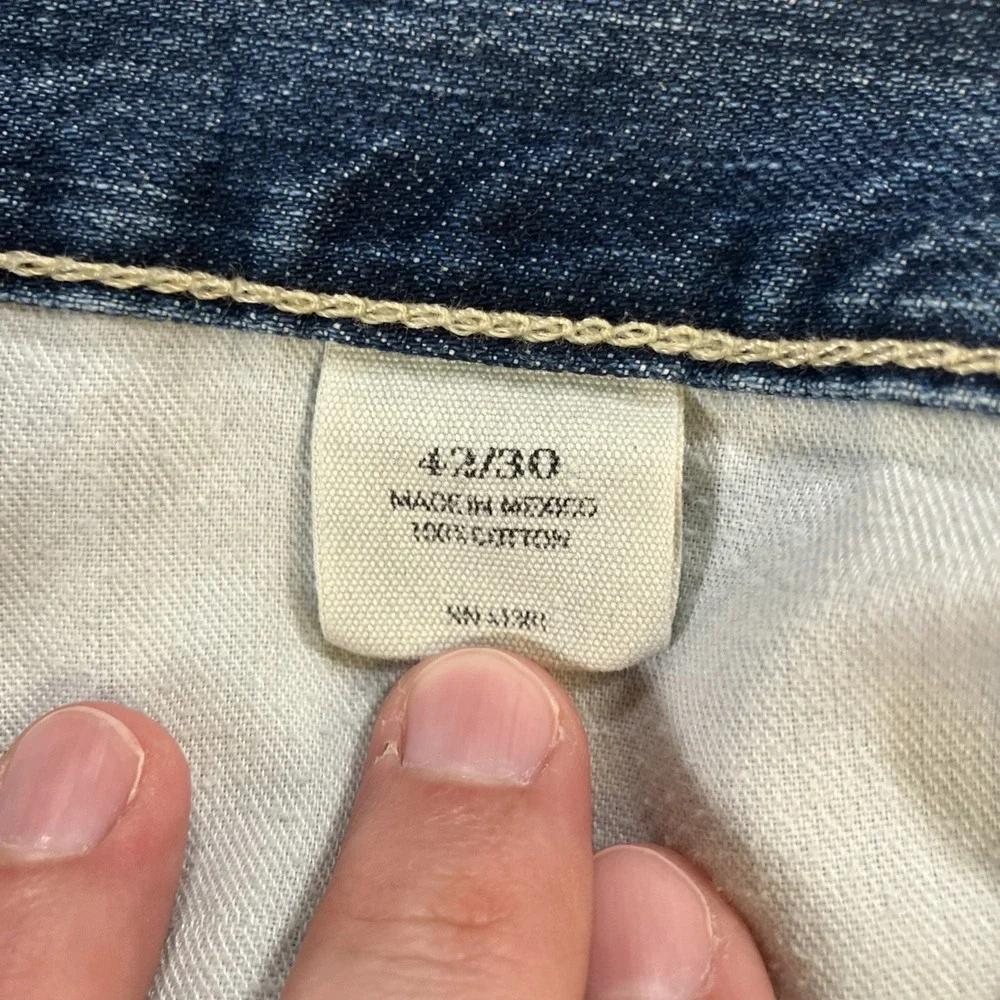 Vintage Polo Ralph Lauren Denim Jeans Mens 42x30 Medium Wash Y2K